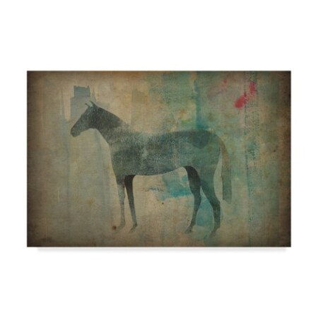 Ryan Fowler 'Cheval Noir V3' Canvas Art,12x19